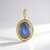 Ciondolo in argento con Labradorite (Adela Silber)