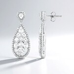 Orecchini in argento con Zircone (de Melo Essence)