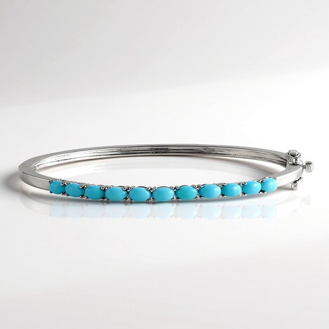 Bracciale in argento con Turchese Sleeping Beauty (Faszination Türkis)