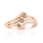 Anello in oro con Diamante Rose de France SI1 di Argyle (Annette)