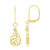 Boucles d'oreilles en argent et Diamant I1 (G) (Annette)