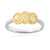Anillo en oro con Diamante amarillo SI2 (CIRARI)
