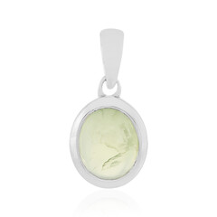 Prehnit-Silberanhänger