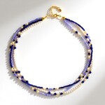 Collana in argento con Tanzanite (Riya)