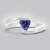 Anello in oro con Tanzanite AAA (CIRARI)