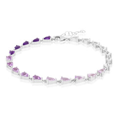 Bracciale in argento con Topazio Bianco