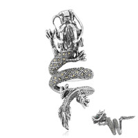 Edelstein-Silberring