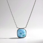 Collana in argento con Larimar