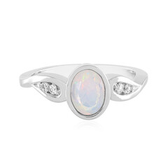 Anello in argento con Opale di Welo
