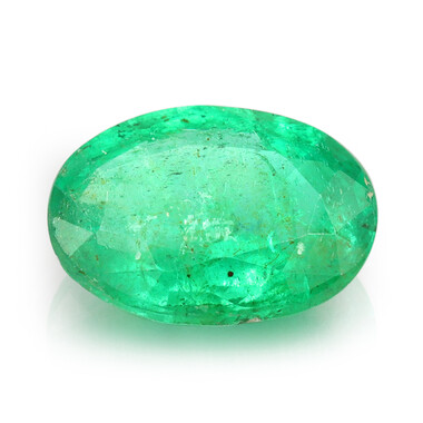 Edelsteen met een Zambia-smaragd 1,1 ct