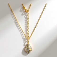 Collana in argento con Zircone (Adela Silber)