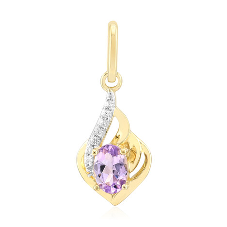 Pendentif en or et Tanzanite parme