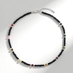 Collier en argent et Tourmaline
