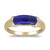 Gouden ring met een lapis lazuli (CIRARI)