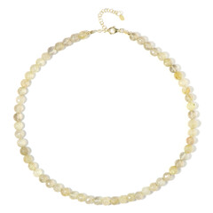 Collar en plata con Cuarzo rutilado