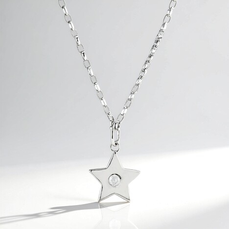 Collana in argento con Zircone