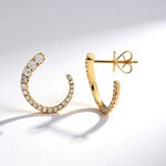 Orecchini in oro con Diamante SI2 (H) (CIRARI)