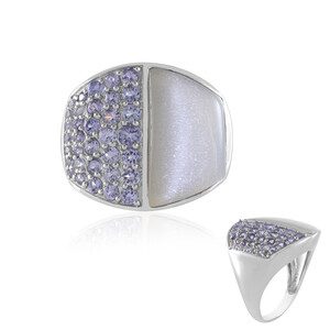 Silver Moonstone Silver Ring (KM by Juwelo)