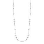 Weißer Topas-Silbercollier (Dallas Prince Designs)