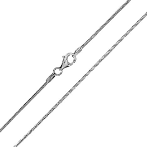 925er Silber-Schlangenkette - 50 cm - 7,9 g