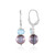 Boucles d'oreilles en argent et Perles de culture d’eau douce noires