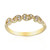 Anillo en oro con Diamante I1 (H)  (CIRARI)