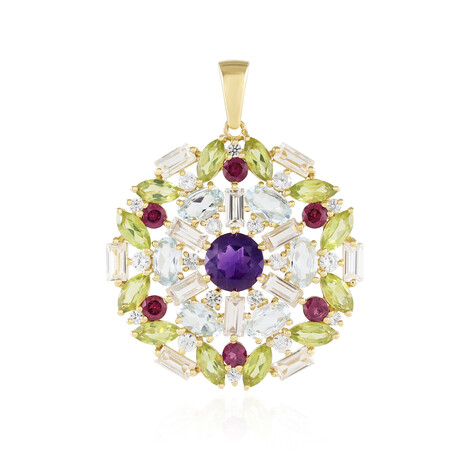 Pendentif en argent et Améthyste (de Melo Essence)
