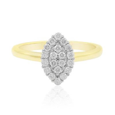 SI2 (G) Diamant-Goldring (Annette)