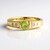 Anello in argento con Peridoto