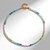Collana in argento con Berillo Fancy