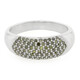 Anello placcato in platino con Diamante Fancy