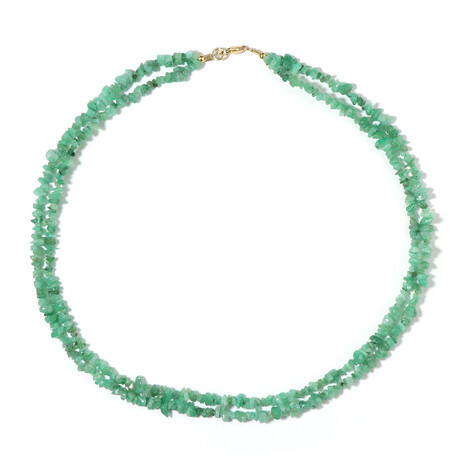 Collana in argento con Smeraldo Brasiliano