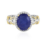 Anillo en plata con Tanzanita (Gems en Vogue)