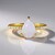 Anello in argento con Opale Australiano