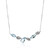 14K AAA Brazilian Aquamarine Gold Necklace (CIRARI)