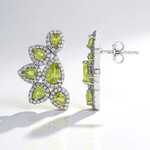 Orecchini in argento con Sfene