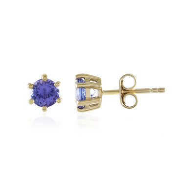 Orecchini in oro con Tanzanite