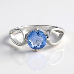 Anello in argento con Fluorite Cangiante