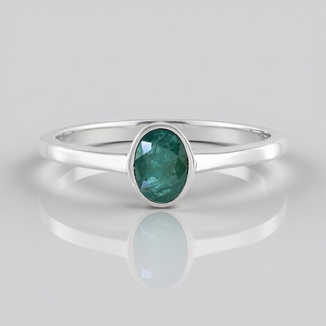 Anello in argento con Grandidierite