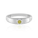 Anillo en plata con Diamante I3 amarillo
