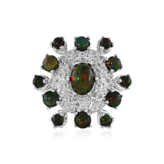 Anillo en plata con Ópalo de Mezezo