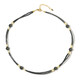 Collier en argent et Hématite noire