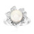 Anillo en plata con Perla blanca Freshwater (TPC)
