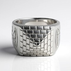 Anello in argento con Zircone