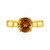 Madeira Citrine Silver Ring (de Melo Essence)