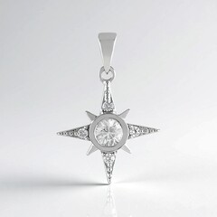 Ciondolo in argento con Zircone