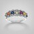 Anello in argento con Zaffiro Blu