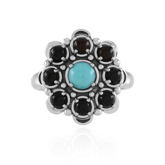 Zilveren ring met een Sleeping Beauty Turkoois