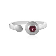 Rhodolith-Silberring (MONOSONO COLLECTION)
