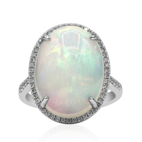 Anillo en oro con Ópalo Welo AAA (CIRARI)